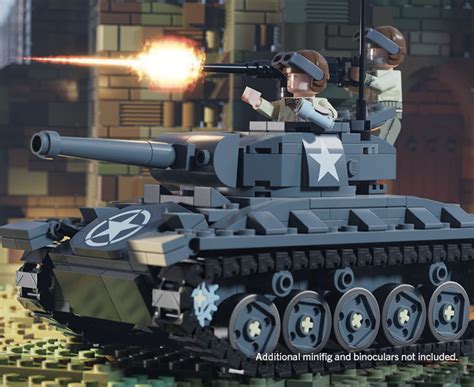 M24 Chaffee Wwii Light Tank Brickmania Rare Kits In Stock
