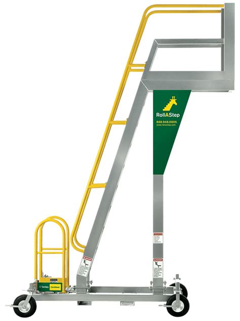 Erectastep C Series Mobile Cantilever Work Platform And Rolling Stairs