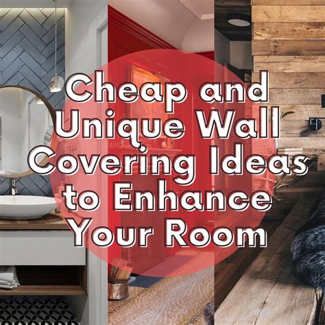Wall Covering Ideas 25 Cheap And Unique Wall Covering Ideas