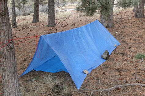 The A Frame Tarp Shelter Simple Lightweight And Effective Survival Spot