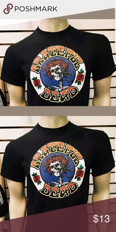 the grateful dead skull and roses t shirt clothes design skulls and roses shirts