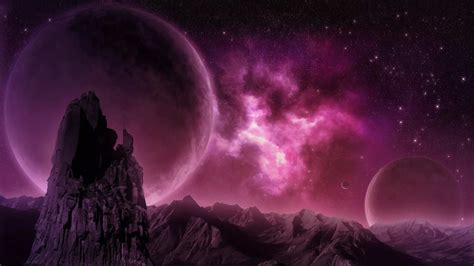 Download Wallpaper Pink Nebula Planet Nebula Planet Rocks