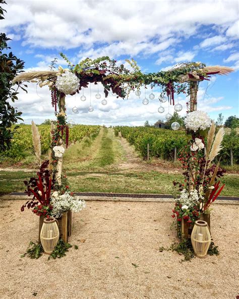 Welcome Arch For Wedding Flowers