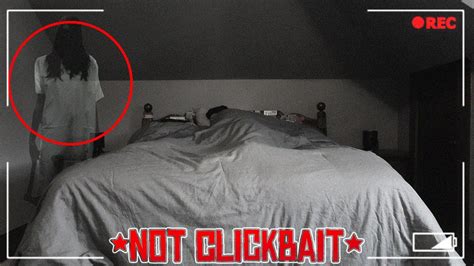 Real Ghost Caught On Camera While Sleeping Actual Footage Youtube