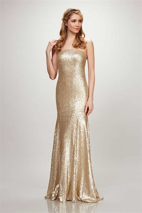Ideas For Stunning Gold Bridesmaid Dresses DCC