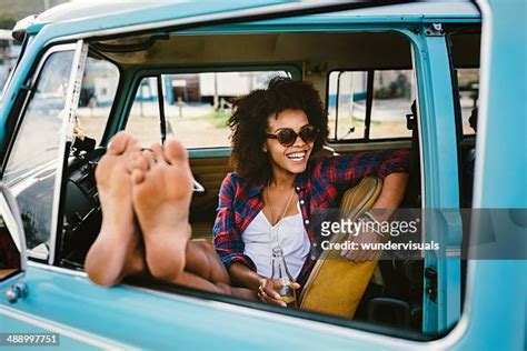 Feet In Car Photos And Premium High Res Pictures Getty Images