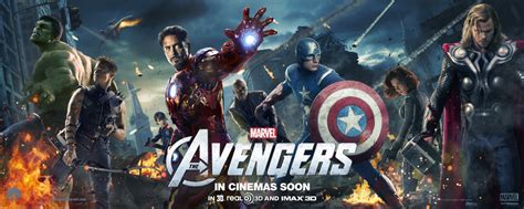 Avengers Character Poster Banner