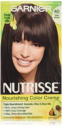 Garnier Nutrisse Nourishing Hair Color Creme 40 Dark