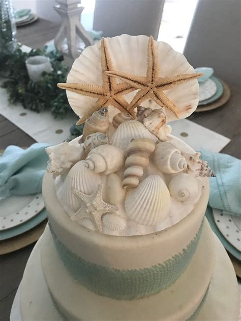 Seashell Sheet Cake