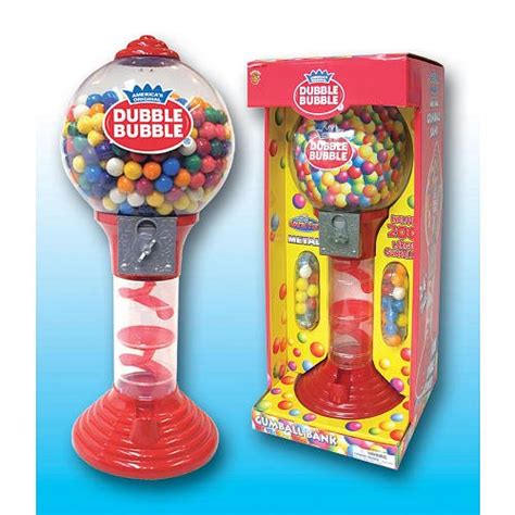 Gumball Machine Grand Sales Dubble Bubble 24 Gumball Bank