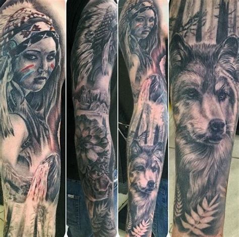 This tat is for the real hunters or warriors in the soul. Top 100 Native American Tattoo Ideas — ️ 2020 Trend Update