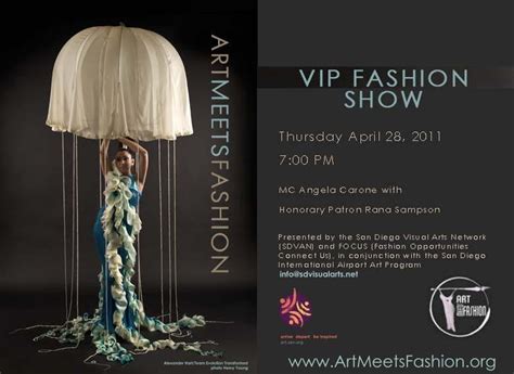 Hot Off The Bench Art Meets Fashion Vip Event Invitation Using My