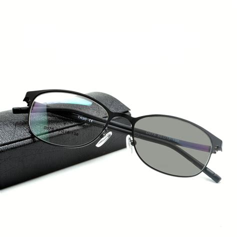anti uv reflective transition sun photochromic reading glasses women ultra light tr90 frame