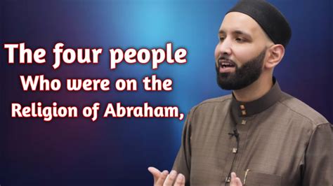 The Four People Who Were On The Religion Of Abrahamdromar Suleiman