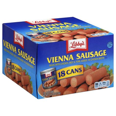 Libby S Vienna Sausage 4 6 Oz From Bj S Wholesale Club Instacart