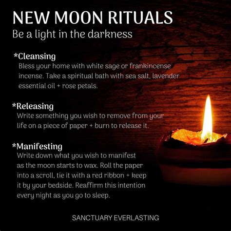 New Moon Manifesting Ritual How To Manifest With The New Moon Artofit