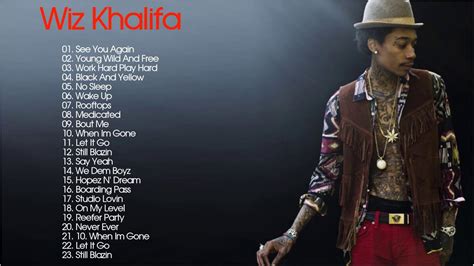 Best Songs Of Wiz Khalifa Wiz Khalifa Greatest Hits Youtube