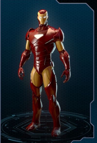 Marvel Heroes Iron Man Extremis Armor Costume The Video