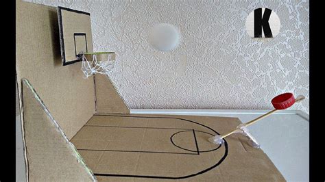 How To Make Amazing Diy Basketball Game At Home Out Of Cardboard Diy