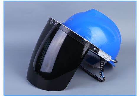 厂家直销安全帽式电焊面罩铝支架头戴式安全防护面罩切割帽透明罩 品牌 价格 图片 报价 易卖工控网