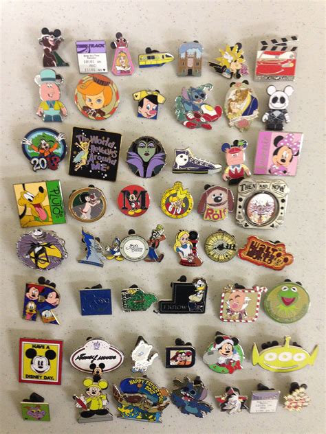 Disney Official Trading Pin Lot Of 100 Lapel Collector Pins