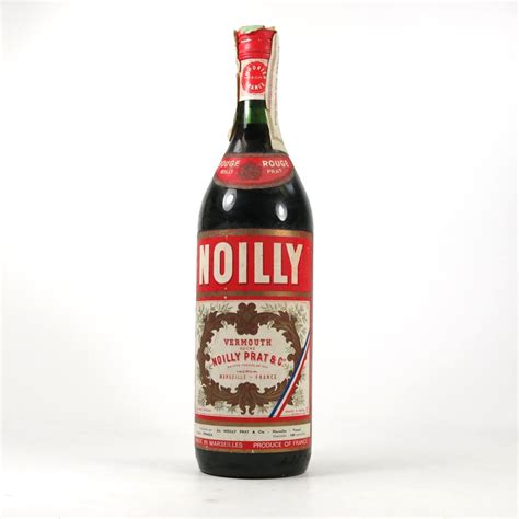 Noilly Prat Rouge Vermouth 1 Litre 1970s Whisky Auctioneer