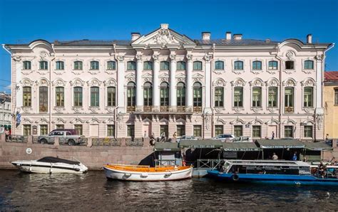The Stroganov Palace The Palace Was Built In 1752 1754 By Italian