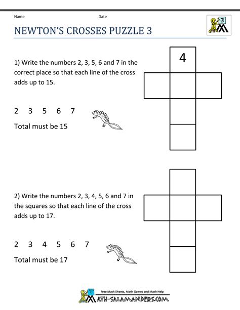 Free 3rd grade math worksheets and games for math, science and phonics including addition online practice,subtraction online practice, multiplication online practice, math worksheets generator, free math work sheets. Math Puzzle Worksheets 3rd Grade