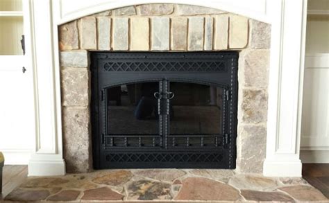 Wood Burning Fireplace Glass Doors By Stoll Traditional Living Room New York By Hearth
