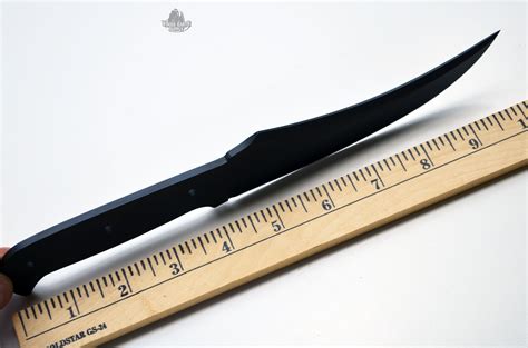 Knife Blank 1095 High Carbon Steel Upswept