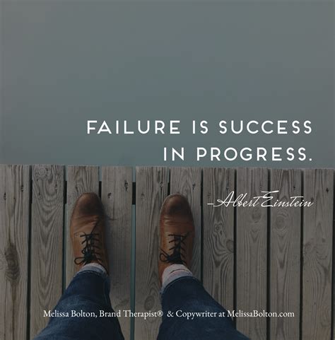 Failure Is Success In Progress Albert Einstein Quote Wise Words