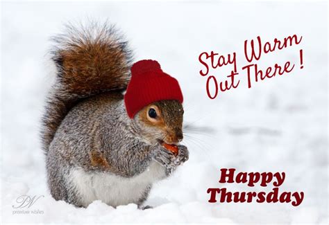 Wishing Your Friends Happy Thursday This Chilly Morning Greetingcards