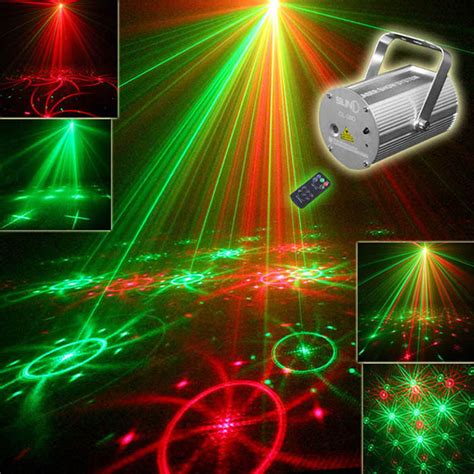 Remote Rg Led Mini Professional Laser Projector Disco Stage Lighting