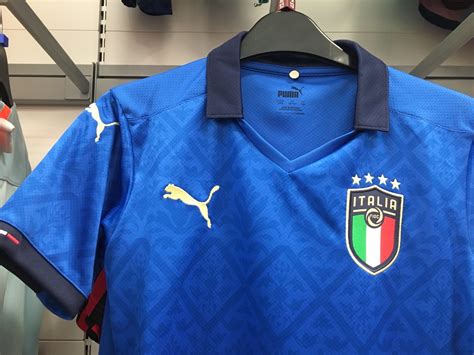 Euro 2020 italy t shirt. Puma Italy Euro 2020 Home Shirt Leaked? | The Kitman