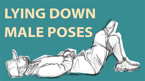 Life Drawing Lying Down Poses Male YouTube