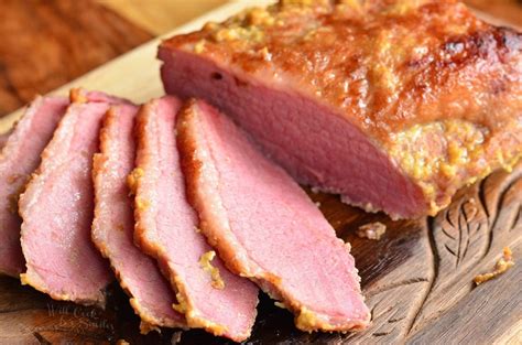 Cover a baking pan with aluminum foil. 3-Ingredient Oven Baked Corned Beef Brisket - Will Cook ...