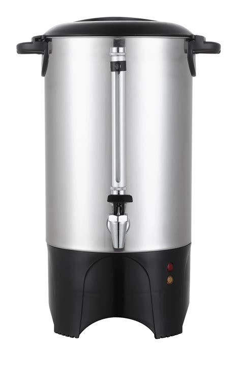 Cheaper 40cups Stainless Steel Coffee Urn Percolator Coffee Maker With