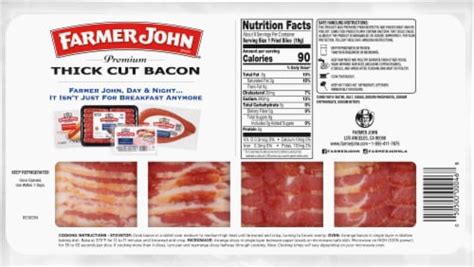 Farmer John Premium Thick Cut Bacon 16 Oz Foods Co