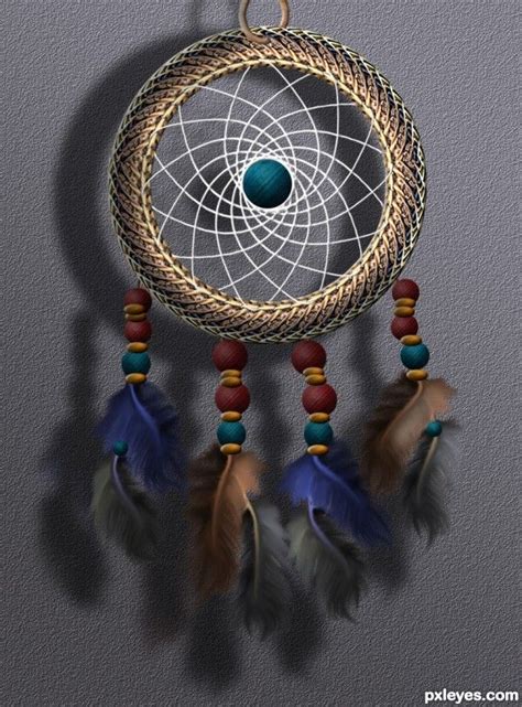 How To Create A Colorful Native American Dreamcatcher Photoshop Tutorial Dream