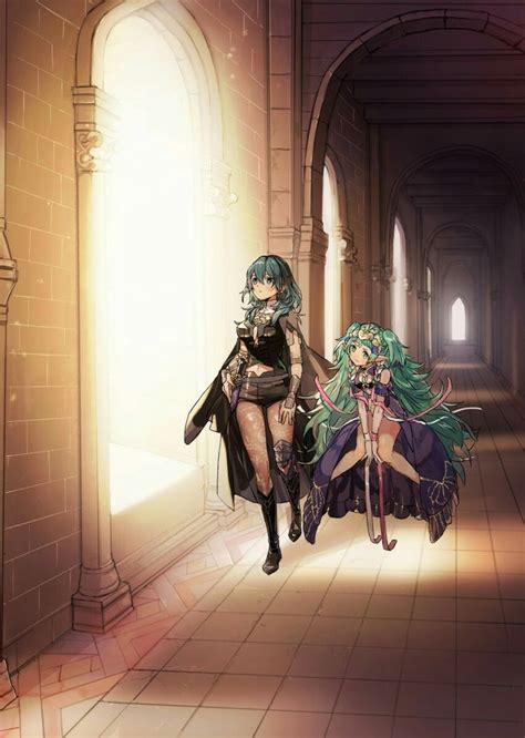 Female Byleth And Sothis Fire Emblem Characters Female Byleth Fire