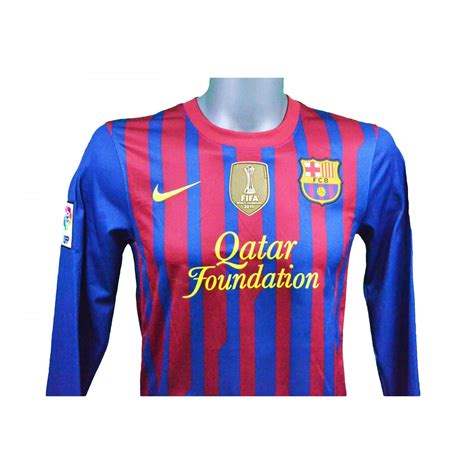 Accédez aux dernières tendances avec notre sélection pour femme, homme et enfant. Maillot domicile manches longues Barcelone 2011/2012 Messi