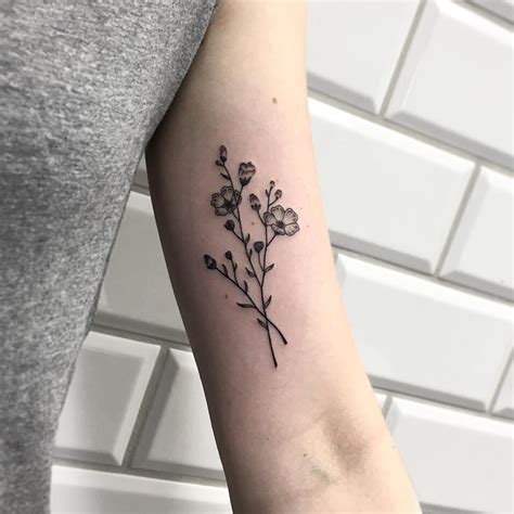 Gorgeous Floral Tattoo