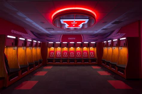 Check Out This Behance Project Arrowhead Basketball Locker Room