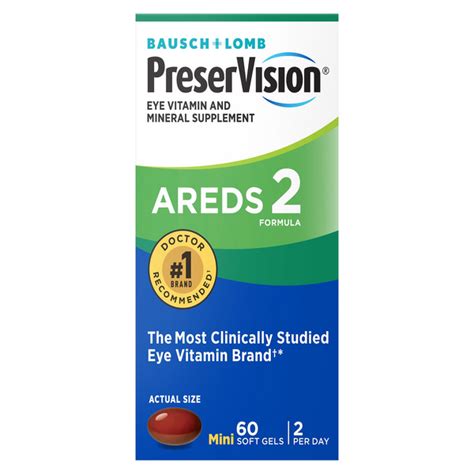 Save On Preservision Areds Eye Vitamin Mineral Supplement Formula Soft Gels Order Online
