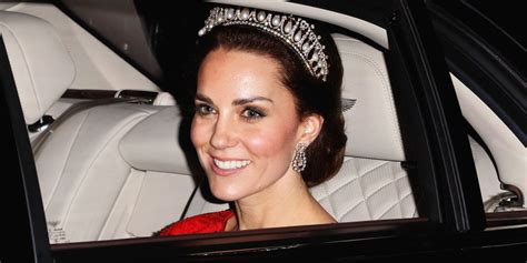 Kate Middleton Wears Princess Dianas Favorite Tiara To State Banquet