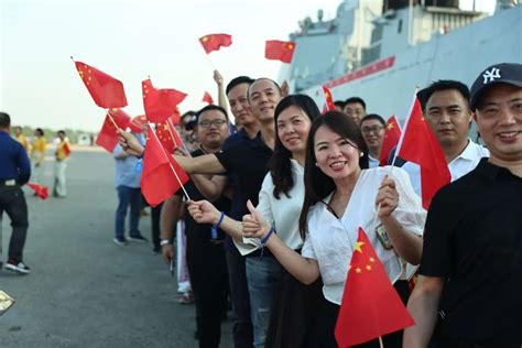 The 44th Chinese Naval Escort Taskforce Arrived In Myanmar For A