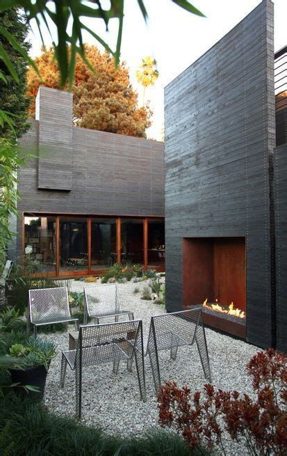 70 Outdoor Fireplace Designs For Men Cool Fire Pit Ideas Modern