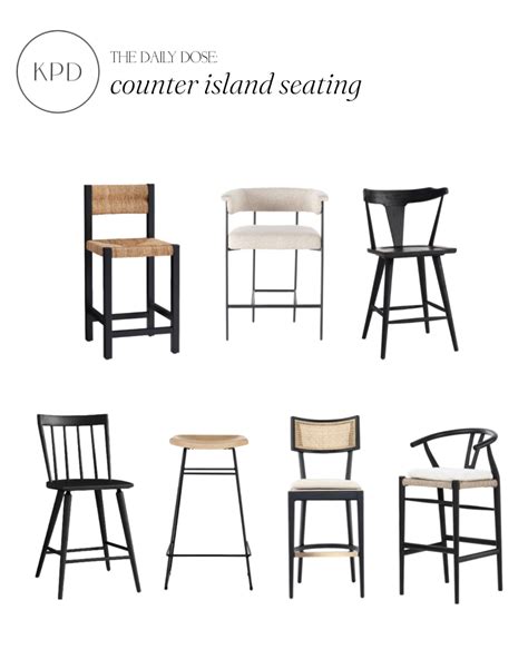 Libby Black Cane Counter Stool Curated On Ltk