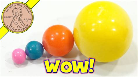 Huge Dubble Bubble Gumball Time To Compare Youtube