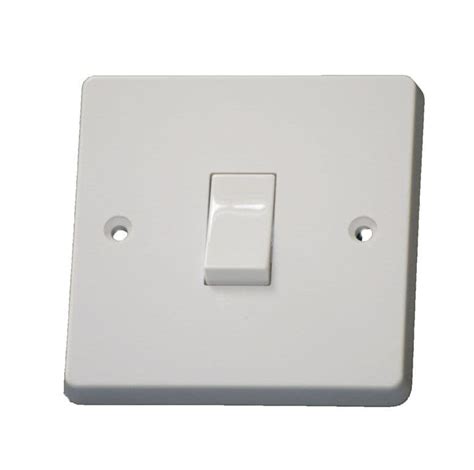 Crabtree 4175 Intermediate 10 Amp Light Switch White